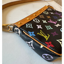 Load image into Gallery viewer, Louis Vuitton X Takashi Murakami Multicolor Noir Pochette Accessories