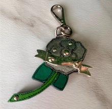 Load image into Gallery viewer, ⏳Last Call⏳Prada Rose Bag Charm Silver Hardware