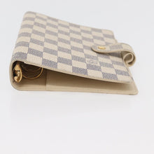 Load image into Gallery viewer, Louis Vuitton Damier Azur Medium Ring Agenda