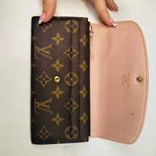 Load image into Gallery viewer, Louis Vuitton Monogram Emilie Wallet Rose Ballerine CA2167