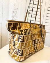 Load image into Gallery viewer, PRELOVED FENDI Zucca Selleria Tote