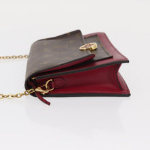 Load image into Gallery viewer, Louis Vuitton Monogram Flore Chain Wallet Fuchsia