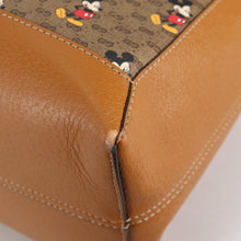 Load image into Gallery viewer, GUCCI X DISNEY GG Supreme Monogram Mickey Mouse Large Shopping Tote with Pouch