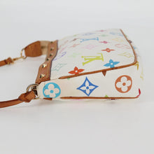 Load image into Gallery viewer, Louis Vuitton X Takashi Murakami Multicolor Blanc Pochette Accessories
