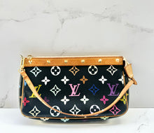 Load image into Gallery viewer, PRELOVED Louis Vuitton Pochette Accessories Multicolor Noir