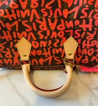 Load image into Gallery viewer, PRELOVED Louis Vuitton Bundle: Monogram Graffiti Speedy 30 / Zippy Wallet/ Bag Charm