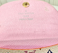 Load image into Gallery viewer, PRELOVED Louis Vuitton Takashi Murakami Multicolor Blanc Card Holder