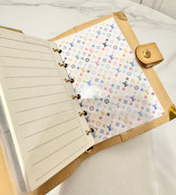 Load image into Gallery viewer, PRELOVED Louis Vuitton Takashi Murakami Monogram Multicolor Noir Small Ring Agenda