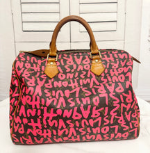 Load image into Gallery viewer, PRELOVED Louis Vuitton Monogram Graffiti Speedy 30