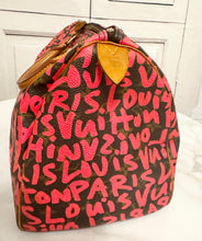 Load image into Gallery viewer, PRELOVED Louis Vuitton Monogram Graffiti Speedy 30