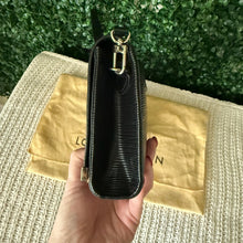 Load image into Gallery viewer, Louis Vuitton Black Epi Sevigne Clutch