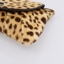 Load image into Gallery viewer, CHRISTIAN DIOR Leopard Print Calf hair Clutch