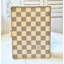 Load image into Gallery viewer, Louis Vuitton Damier Azur Medium Ring Agenda