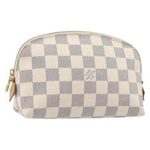 Load image into Gallery viewer, Louis Vuitton Damier Azur Cosmetic Pouch PM