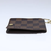 Load image into Gallery viewer, Louis Vuitton Damier Ebene Badge/ Card Case / Lanyard