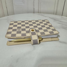 Load image into Gallery viewer, Louis Vuitton Damier Azur Medium Ring Agenda