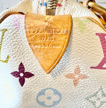 Load image into Gallery viewer, PRELOVED Louis Vuitton X Takashi Murakami Monogram Multicolor Blanc Speedy 30