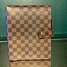 Load image into Gallery viewer, Louis Vuitton Damier Ebene Large Ring Agenda
