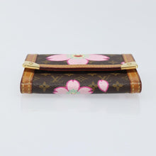 Load image into Gallery viewer, Louis Vuitton Takashi Murakami Cherry Blossom Porte Monnaie Plat Card Case