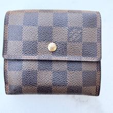 Load image into Gallery viewer, Louis Vuitton Damier Ebene Elise Wallet
