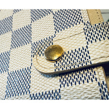 Load image into Gallery viewer, Louis Vuitton Small Ring Agenda Damier Azur