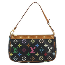 Load image into Gallery viewer, Louis Vuitton X Takashi Murakami Multicolor Noir Pochette Accessories