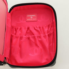 Load image into Gallery viewer, Chanel Calfskin Quilted Cambon Zip Around Cosmetic Pouch