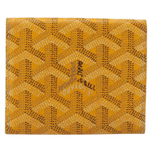 Load image into Gallery viewer, Goyard Goyardine Marigny Card Wallet Yellow