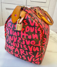 Load image into Gallery viewer, PRELOVED Louis Vuitton Bundle: Monogram Graffiti Speedy 30 and Compact Zippy Wallet