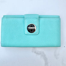 Load image into Gallery viewer, Tiffany & Co. Leather Turnlock Wallet