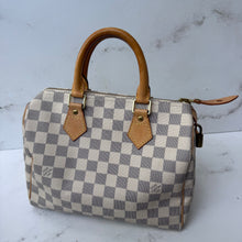 Load image into Gallery viewer, Louis Vuitton Damier Azur Speedy 25