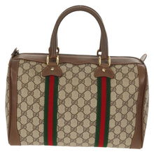 Load image into Gallery viewer, Gucci Supreme GG Canvas Boston Bag