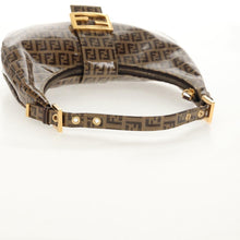 Load image into Gallery viewer, Fendi Vinyl Zucchino Croissant Hobo