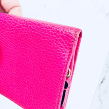 Load image into Gallery viewer, Gucci Calfskin Wallet Hot Pink