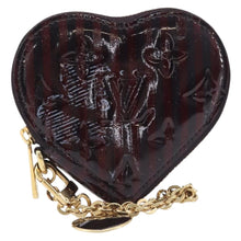 Load image into Gallery viewer, Louis Vuitton Vernis Rayure Coeur Heart Coin Purse