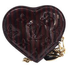 Load image into Gallery viewer, Louis Vuitton Vernis Rayure Coeur Heart Coin Purse