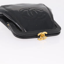 Load image into Gallery viewer, Chanel Black Patent Coin Purse