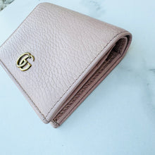 Load image into Gallery viewer, GUCCI Pink Calfskin Compact Wallet