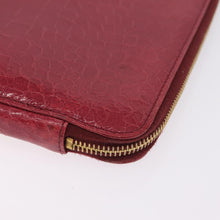 Load image into Gallery viewer, Miu Miu Hot Pink Croc Embossed iPad Sleeve