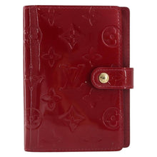 Load image into Gallery viewer, Louis Vuitton Vernis Small Ring Agenda Red