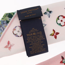 Load image into Gallery viewer, Louis Vuitton Silk Garden Monogram BB Bandeau Twilly Scarf Pink
