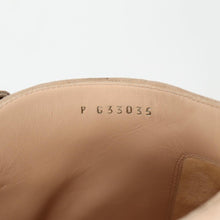 Load image into Gallery viewer, šBlack Friday SpecialšChanel Suede Camelia Open Toe Booties Size 38