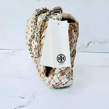 Load image into Gallery viewer, BRAND NEW Tory Burch Britten Metallic Woven Small Shoulder Bag