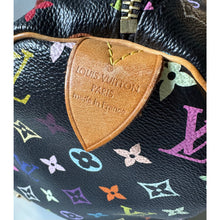Load image into Gallery viewer, Louis Vuitton X Takashi Murakami Multicolor Noir Speedy 30