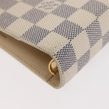 Load image into Gallery viewer, Louis Vuitton Damier Azur Medium Ring Agenda