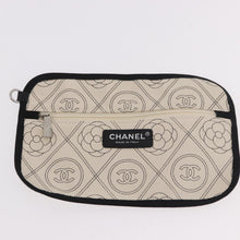 Load image into Gallery viewer, CHANEL Coated Canvas Camellia Printed Calfskin Bowling Bag