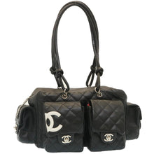 Load image into Gallery viewer, CHANEL Calfskin Quilted Large Cambon Multipocket Reporter