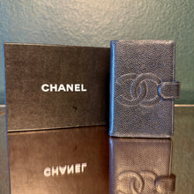 Load image into Gallery viewer, Chanel Black Caviar Mini Ring Agenda