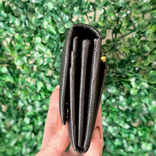 Load image into Gallery viewer, Prada Black Saffiano Leather Continental Wallet