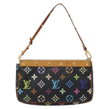 Load image into Gallery viewer, Louis Vuitton X Takashi Murakami Multicolor Noir Pochette Accessories